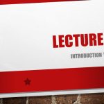 Lecture 01 Introduction to HTML